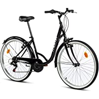 Moma Bikes Bicicleta Paseo TOWN 26&quot-- SHIMANO 6V- Frenos V-Brake Aluminio
